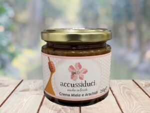 Crema di miele e arachidi